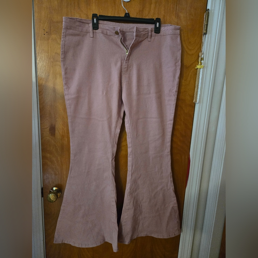 Dusty Rose Bellbottoms